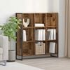 vidaXL Book Cabinet Old Wood 99.5 x 30 x 108.5 cm Engineered Wood