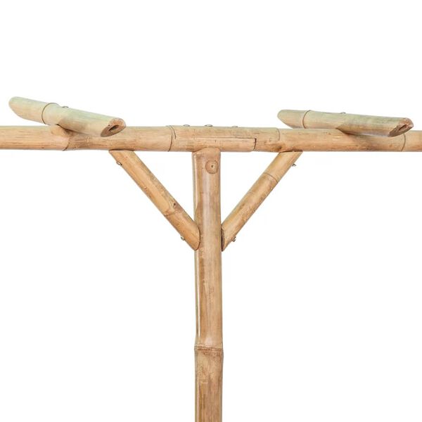 vidaXL Pergola Bamboo 385x40x205 cm