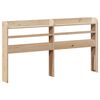 vidaXL Bed Frame without Mattress 150x200 cm King Size Solid Wood Pine