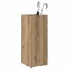 vidaXL Umbrella Stand Artisan Oak 25 x 24.5 x 64 cm Engineered Wood