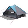 vidaXL Teepee Tent with Roof Blue and Grey 490 x 410 x 210 cm