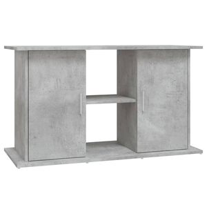 vidaXL Aquarium Stand Concrete Grey 101x41x58 cm Engineered Wood