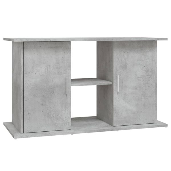vidaXL Aquarium Stand Concrete Grey 101x41x58 cm Engineered Wood