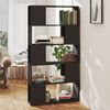 vidaXL Book Cabinet Room Divider Grey 80x24x155 cm Engineered Wood