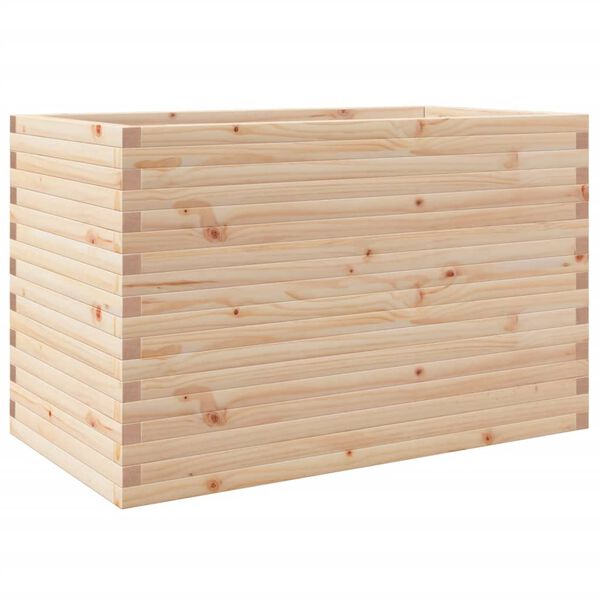 vidaXL Garden Planter 110x60x68.5 cm Solid Wood Pine