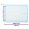 vidaXL Non-woven Fabric Pet Training Pad 50 pcs 45 x 33 cm