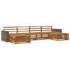 vidaXL Sofa Sets 6 pcs Solid Acacia Wood