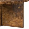 vidaXL Wall Shelf Smoked Oak 38 x 19 x 19 cm Engineered Wood