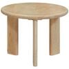 vidaXL Nesting Coffee Tables 2 pcs Black Solid Mango Wood