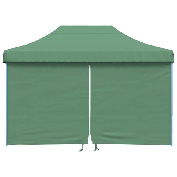 vidaXL Party Tent Folding Green 279 x 410 x 315 cm Oxford Fabric