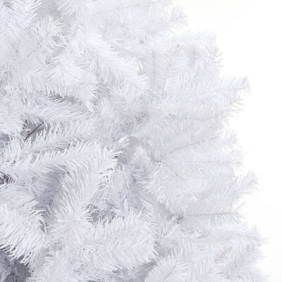 vidaXL Artificial Pre-lit Christmas Tree with Ball Set 500 cm White