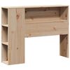 vidaXL Bookcase Bed without Mattress 100x200 cm Solid Wood Pine