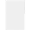 vidaXL Roller Blind Blackout White 145x230 cm Fabric Width 141.6 cm