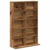 vidaXL CD Cabinet Old Wood 65 x 23.5 x 97.5 cm Engineered Wood