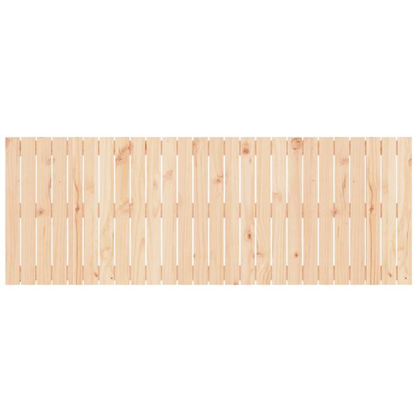 vidaXL Wall Headboard 166x3x60 cm Solid Wood Pine