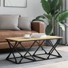 vidaXL Coffee Table Sonoma Oak 100x49x40 cm Engineered Wood