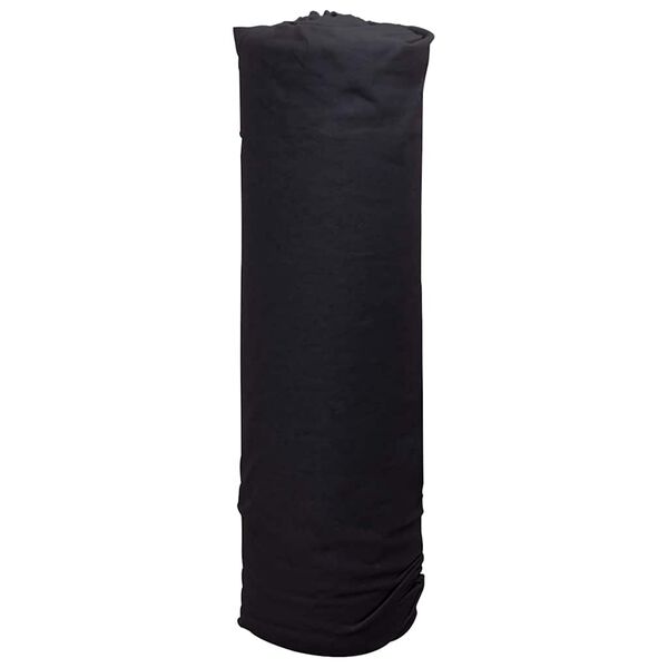 vidaXL Geotextile Membrane Black 1 x 10 m Polyester Fibre