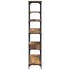 vidaXL Bookshelf Old Wood 99 x 35.5 x 176 cm Engineered Wood