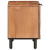 vidaXL Bedside Cabinet Brown 40 x 33 x 46 cm Solid Mango Wood