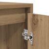 vidaXL 2 Piece Bathroom Furniture Set Artisan Oak Engineered Wood