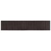 vidaXL Rug Rectangular Dark Brown 60x300 cm Bamboo