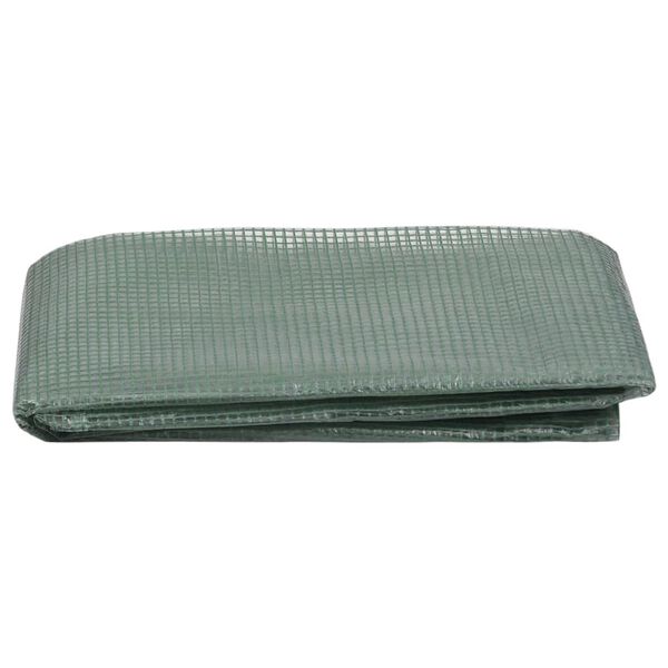 vidaXL Greenhouse Replacement Cover (0.5 m&sup2;) 50x100x190 cm Green