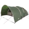 vidaXL Tunnel Tent with Roof with Storage Green 710 x 460 x 245 cm
