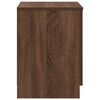 vidaXL Bedside Cabinets 2 pcs with 2 Drawers Brown Oak 40x36x50 cm