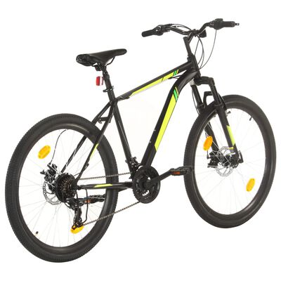 vidaXL Mountain Bike 21 Speed 27.5 inch Wheel 42 cm Black