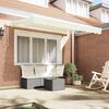 vidaXL Retractable Awning Manual Cream 250 x 200 cm Fabric