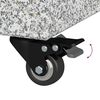 vidaXL Parasol Base Gery 45 x 25 x 45 cm Granite