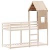 vidaXL Kids' Bed Roof 60x89x134.5 cm Solid Wood Pine