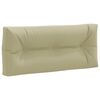 vidaXL Pallet Back Cushion VIANEN 100% Polyester Light Green