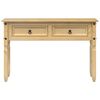 vidaXL Console Table Corona 115x46x73 cm Solid Wood Pine