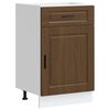 vidaXL Kitchen Base Cabinet Porto Brown Oak Engineered Wood