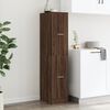 vidaXL Apothecary Cabinet Brown Oak 30x41x144.5 cm Engineered Wood