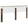 vidaXL Headboard Smoked Oak 200 cm Engineered wood