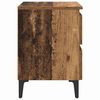 vidaXL Bedside Cabinet Old wood 40 x 35 x 50 cm Engineered wood