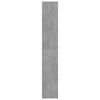vidaXL Bathroom Cabinet Concrete Grey 30x30x183.5 cm Engineered Wood
