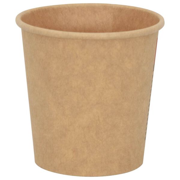 vidaXL Paper Coffee Cups with Lids 1000 pcs 4oz 100ml