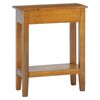 vidaXL Console Table with Drawer 60x30x75 cm Solid Wood Mahogany