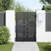 vidaXL Garden Gate 85x150 cm Corten Steel Square Design