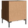vidaXL Bedside Cabinets 2 pcs Brown Oak 40x35x47.5 cm Engineered Wood