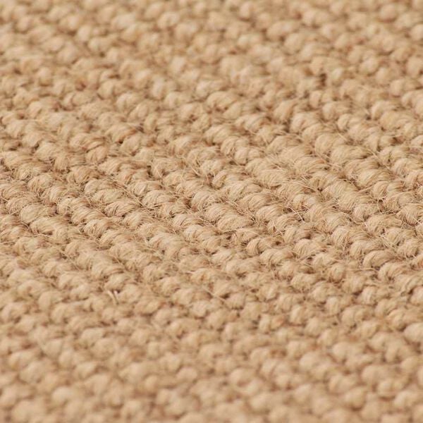 vidaXL Area Rug Jute with Latex Backing 140x200 cm Natural