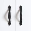 vidaXL Handle 2 pcs Black 150 mm Zinc Alloy
