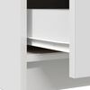 vidaXL Sideboard with Drawers White 71x35x84 cm Engineered Wood