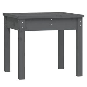 vidaXL Garden Bench | Grey | Solid Pine Wood | Standard | Durable | Garden Bench