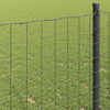 vidaXL Euro Fence Grey 0.6 x 25 m PVC-coated iron