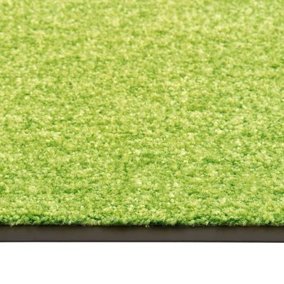 vidaXL Doormat Washable Green 120x180 cm