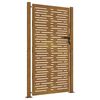 vidaXL Garden Gate 100x175 cm Corten Steel Square Design